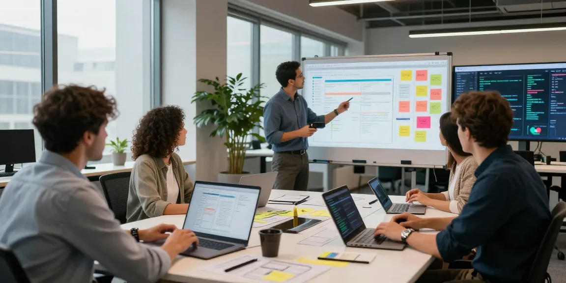 Dynamic teamwork at the WPS Official Website office, focusing on software development collaboration and innovation.